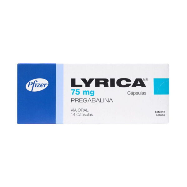 LYRICA 75 MG 14 Cápsulas Farmacia Belgochilena