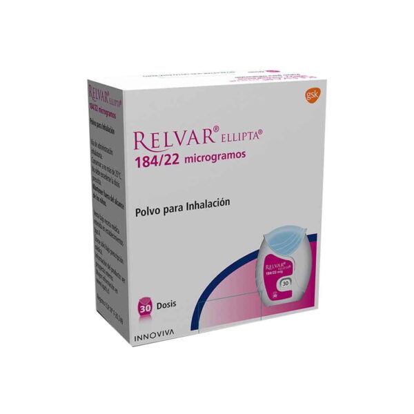 Relvar Ellipta 184/22mcg 30 Dosis