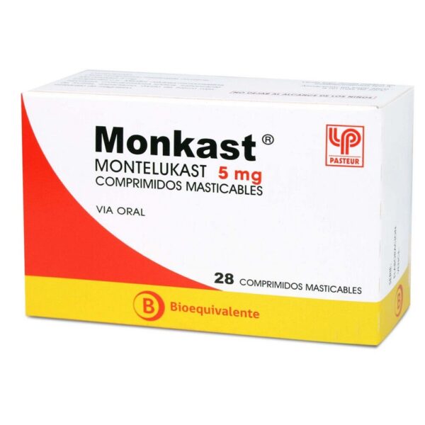 Monkast 5 mg / 28 Comprimidos Masticables