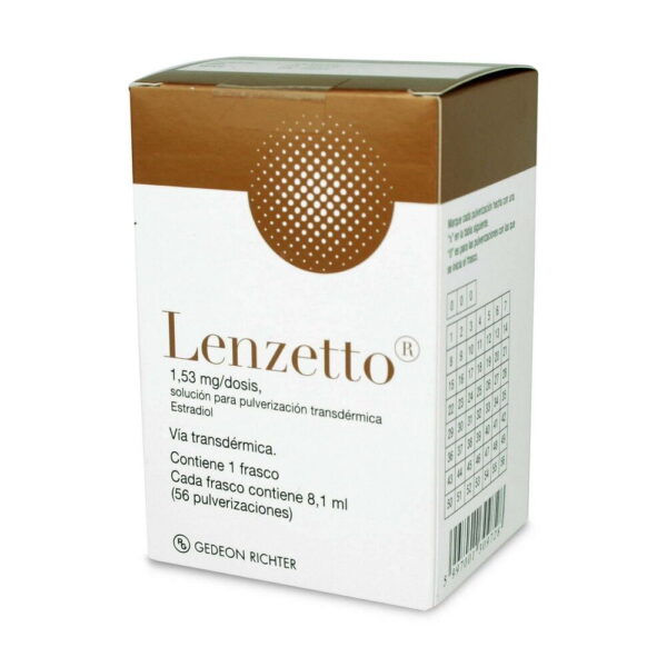 Lenzetto Estradiol Solución Transdérmica 1,53mg/dosis