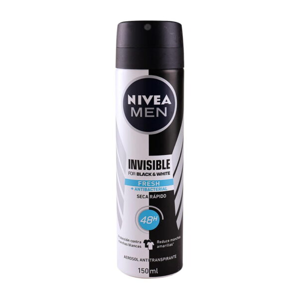 Nivea Men Desodorante Spray Invisible Fresh 150mL