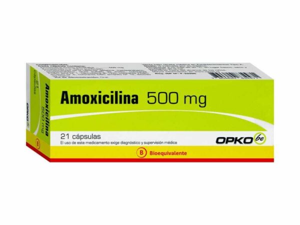 Amoxicilina 500 mg / 21 Cápsulas