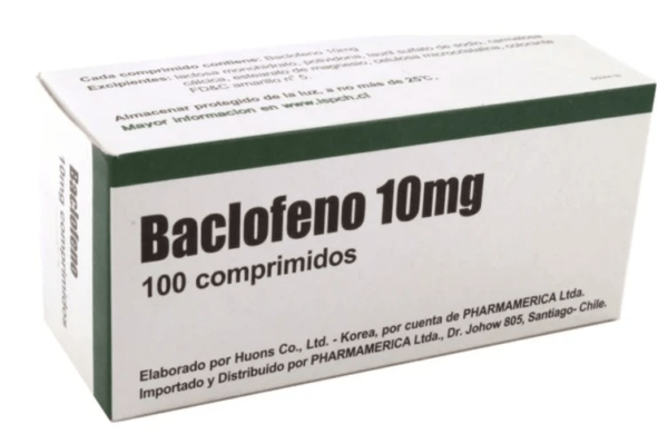 Baclofeno 10mg / 100 Comprimidos