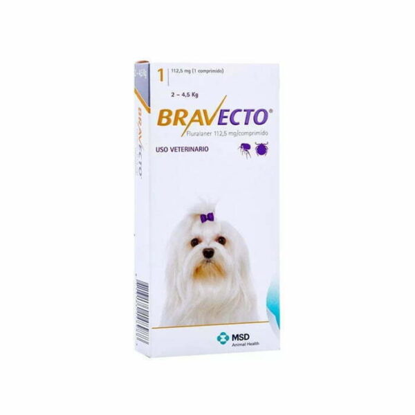 Bravecto Antipulga Perro 2-4 Kg