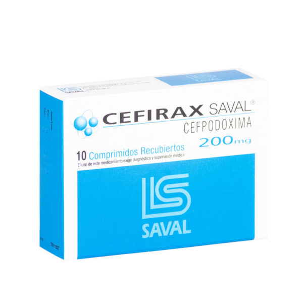 CEFIRAX / 10 Comprimidos Recubiertos