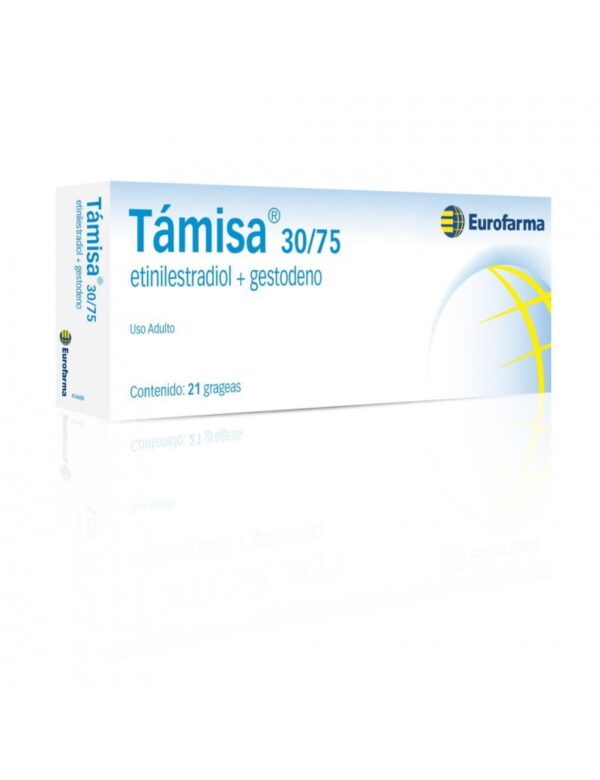 Támisa 30 mcg/75 mcg / 21 Grageas